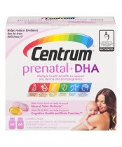 Centrum Prenatal Complete Multivitamin Tablets + DHA Softgels Combo